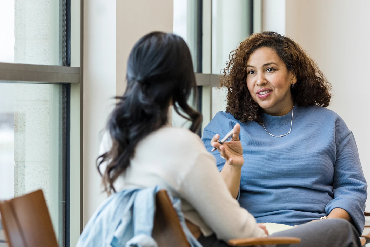 Nurses talking proven results
