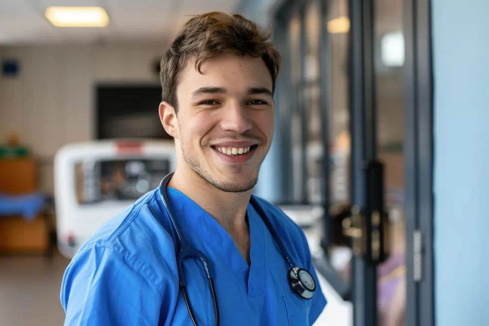 Smiling Radiology Tech.